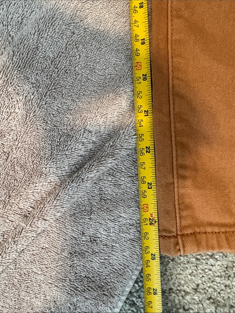 NWOT Blue Caroline Women's High-Rise Straight Leg Jeans in Rust Brown - 10/30 - Picture 10 of 10
